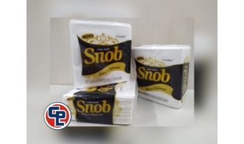 Guardanapo Papel Snob Folha Dupla 23,5X23,5cm.