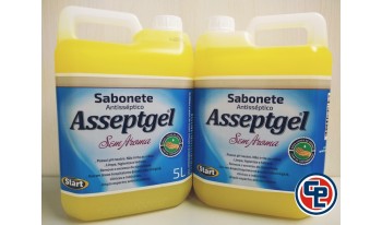 Sabonete Asseptgel Start Antisséptico S/Aroma 5lts.