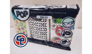 Lenço Papel Bolso Pop Folha Dupla