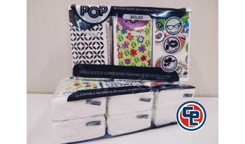 Lenço Papel Bolso Pop Folha Dupla