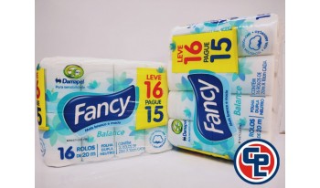Papel Higiênico Fancy Balance F.Dupla c/16X20mts.